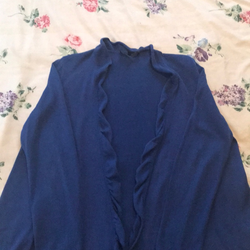 Evan Picone Open Front Cardigan